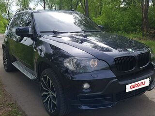 2007 BMW X5 48i II (E70), синий, 1700000 рублей, вид 1