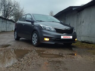 2016 Kia Rio III Рестайлинг, серый, 1000000 рублей, вид 1