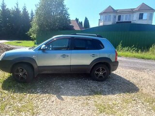 2009 Hyundai Tucson I, голубой, 700000 рублей, вид 4