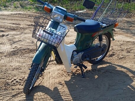 2011 Suzuki Birdie 50, зелёный, 99000 рублей, вид 5