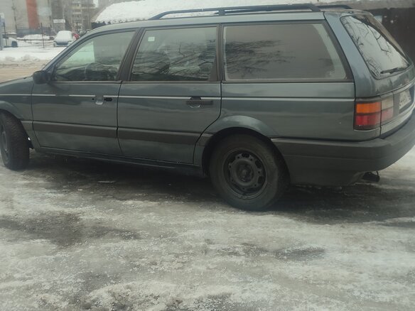 1991 Volkswagen Passat B3, серый, 200000 рублей - вид 5