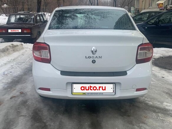 2019 Renault Logan II Рестайлинг, белый, 820000 рублей - вид 2