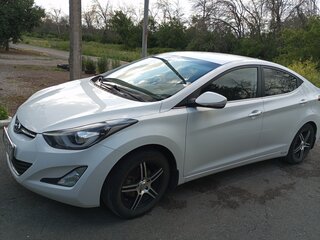 2014 Hyundai Elantra V (MD), белый, 1350000 рублей, вид 1