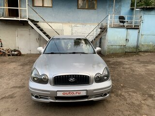2003 Hyundai Sonata IV (EF) Рестайлинг, серебристый, 365000 рублей, вид 2