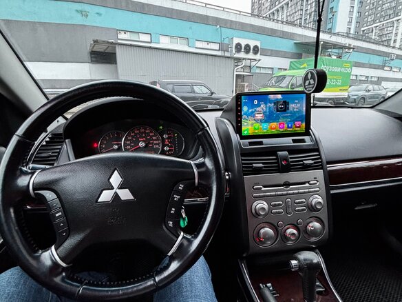 2008 Mitsubishi Galant IX Рестайлинг 2, синий, 450000 рублей - вид 5
