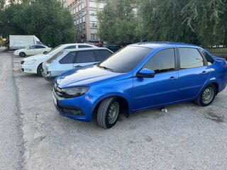 2020 Lada (ВАЗ) Granta I Рестайлинг, синий, 700000 рублей, вид 1