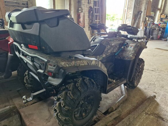 2023 CFMoto CFORCE 500 EPS, чёрный, 1069000 рублей - вид 5