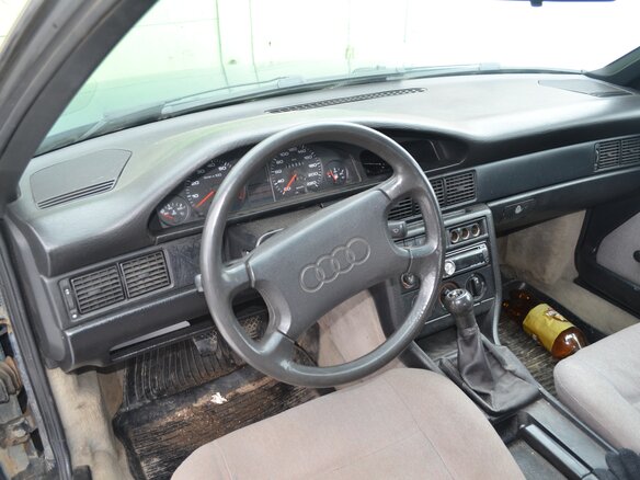 1988 Audi 100 III (C3) Рестайлинг, фиолетовый, 175000 рублей - вид 19