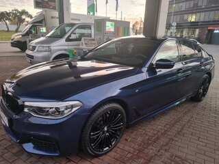 2020 BMW 5 серии 523i VII (G30/G31/G38), синий, 3250000 рублей, вид 3