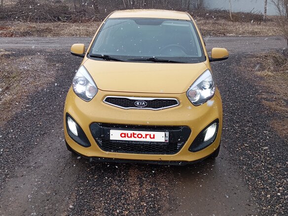 2011 Kia Picanto II, жёлтый, 930000 рублей