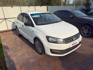 2018 Volkswagen Polo V Рестайлинг, белый, 550000 рублей, вид 2