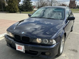 2000 BMW 5 серии 530d IV (E39) Рестайлинг, синий, 1400000 рублей, вид 2