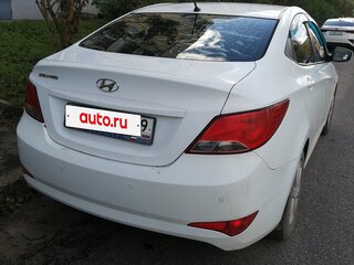 2016 Hyundai Solaris I Рестайлинг, белый, 950000 рублей, вид 3