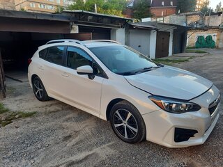 2019 Subaru Impreza V Рестайлинг, белый, 1400000 рублей, вид 3