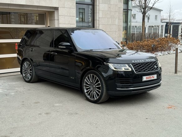 2018 Land Rover Range Rover Long IV Рестайлинг, чёрный, 8000000 рублей
