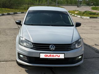 2018 Volkswagen Polo V Рестайлинг, серый, 1080000 рублей, вид 2