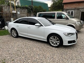 2015 Audi A6 IV (C7) Рестайлинг, белый, 2600000 рублей, вид 4