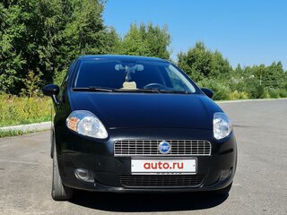 2008 Fiat Punto III Grande Punto, чёрный, 400000 рублей, вид 2