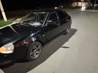 2011 Lada (ВАЗ) Priora I, чёрный, 350000 рублей, вид 3