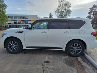 2012 Infiniti QX56 II, белый, 3500000 рублей, вид 3