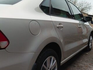2014 Volkswagen Polo V, серебристый, 780000 рублей, вид 4