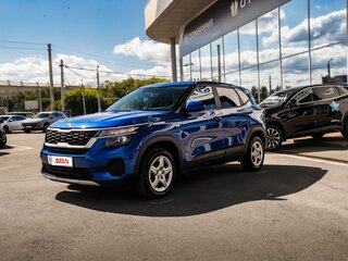 2021 Kia Seltos I, синий, 1960000 рублей, вид 2