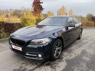 2014 BMW 5 серии 528i xDrive VI (F10/F11/F07) Рестайлинг, синий, 2000000 рублей, вид 1