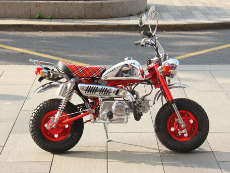 1986 Honda Z50, красный, 284500 рублей, вид 3
