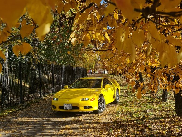 1997 Mitsubishi GTO II (Z15A), жёлтый, 1000000 рублей - вид 2