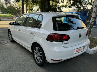 2012 Volkswagen Golf VI, белый, 850000 рублей, вид 3