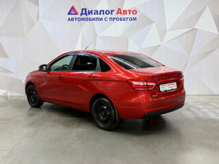2017 Lada (ВАЗ) Vesta I, красный, 660000 рублей, вид 4