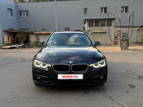 2017 BMW 3 серии 318i VI (F3x) Рестайлинг, чёрный, 1590000 рублей, вид 2