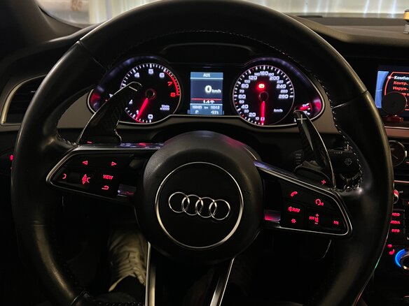 2014 Audi A4 IV (B8) Рестайлинг, чёрный, 1800000 рублей - вид 13