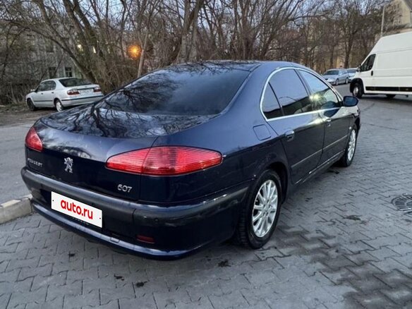 2001 Peugeot 607 I, синий - вид 7