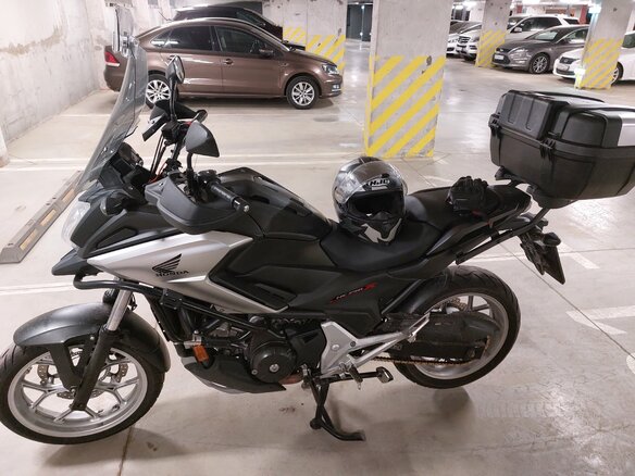 2017 Honda NC 750X, чёрный, 800000 рублей