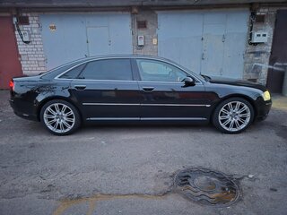2006 Audi A8 II (D3) Рестайлинг, чёрный, 1400000 рублей, вид 2