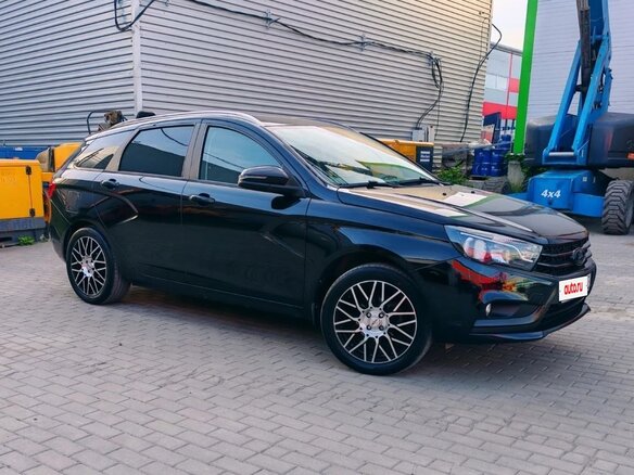 2020 Lada (ВАЗ) Vesta SW I, чёрный, 1370000 рублей - вид 13