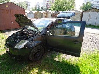 2003 Citroen C2, чёрный, 140000 рублей, вид 1