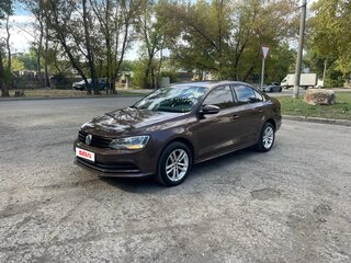 2014 Volkswagen Jetta VI Рестайлинг, коричневый, 1150000 рублей, вид 3