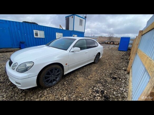 2000 Toyota Aristo 5-speed II, белый, 1300000 рублей - вид 10