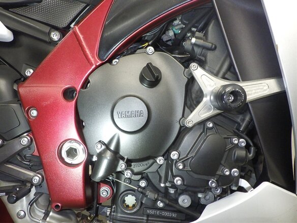 2009 Yamaha YZF-R1, белый, 760000 рублей - вид 11