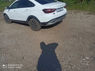 2023 Lada (ВАЗ) Vesta I Рестайлинг (NG), белый, 1120000 рублей, вид 4