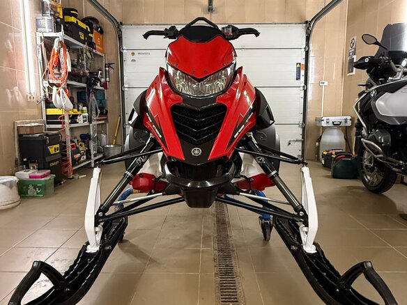 2014 Yamaha SR Viper, красный, 1250000 рублей