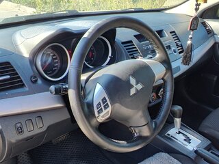 2007 Mitsubishi Lancer X, чёрный, 450000 рублей, вид 3