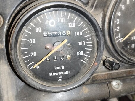 1993 Kawasaki ZZR 400, пурпурный, 220000 рублей, вид 5