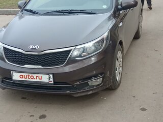2016 Kia Rio III Рестайлинг, коричневый, 1250000 рублей, вид 1
