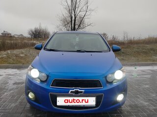 2013 Chevrolet Aveo II, синий, 600000 рублей, вид 2