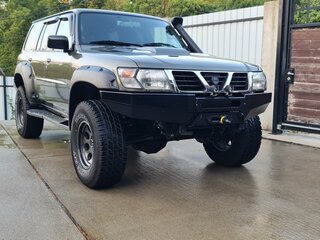 2000 Nissan Patrol V (Y61), зелёный, 4500000 рублей, вид 5
