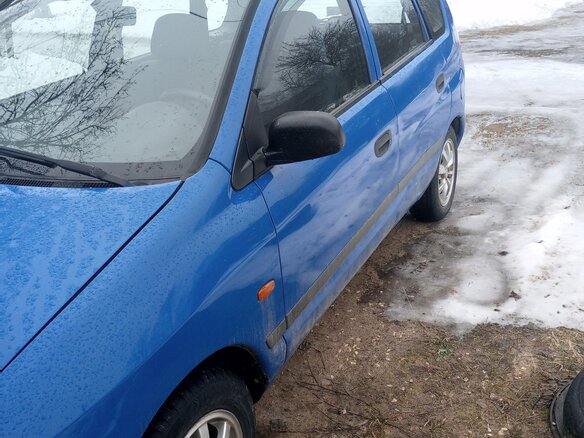 1998 Mitsubishi Space Star I, синий, 250000 рублей