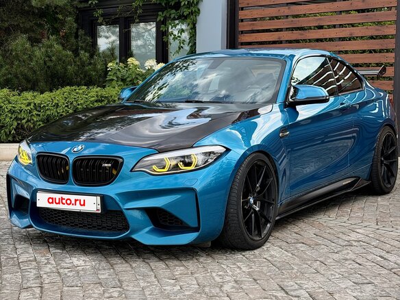 2017 BMW M2 F87, синий - вид 1